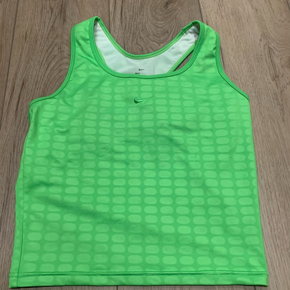 Nike Lime Green Dri-FIT Tank